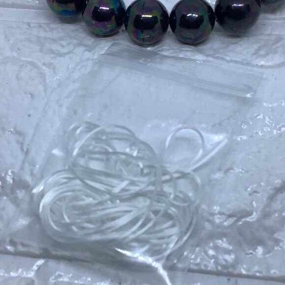 Gemstone Bracelet Unisex Genuine Birthstone Healing Power Crystal Beads Elastic - Picture 6 of 6